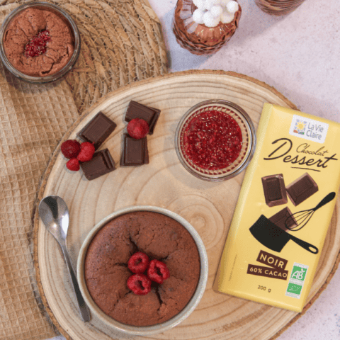 Moelleux-au-chocolat,-cœur-framboise