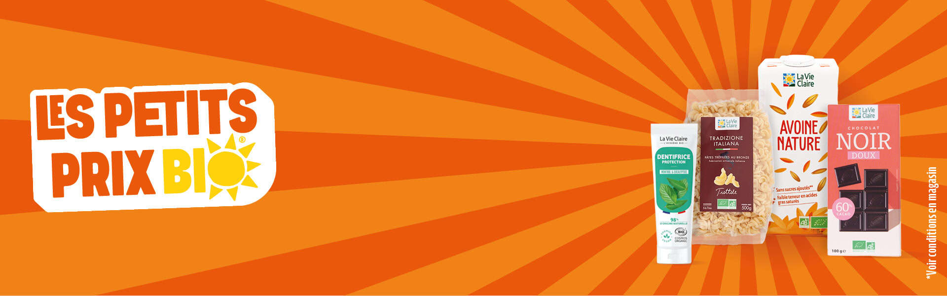 200 PRODUITS À PETITS PRIX<br />
DONT 100 À MOINS DE 3€