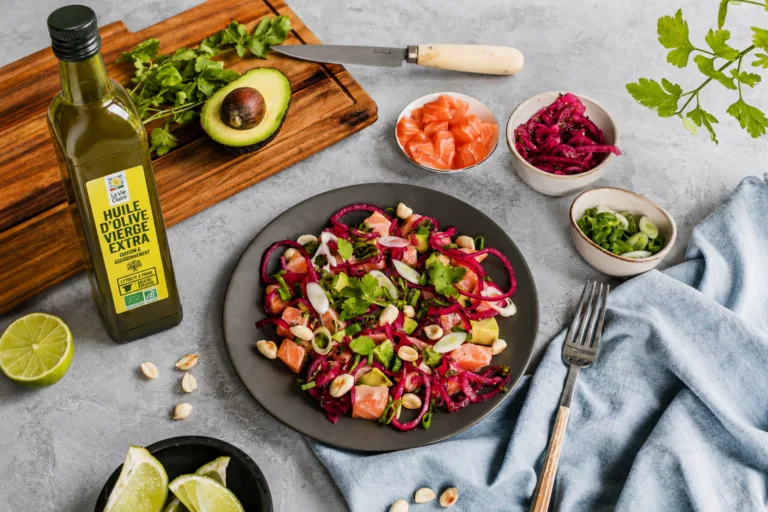 Ceviche de saumon à l&rsquo;avocat et au citron vert