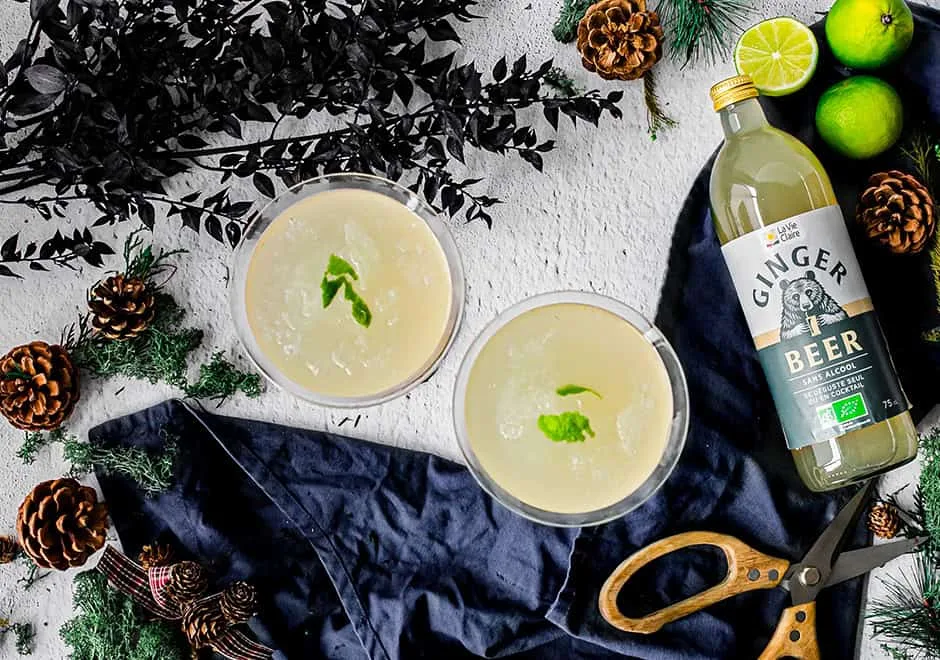 Cocktail festif à la Ginger Beer