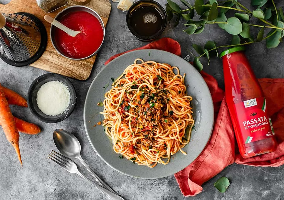 Spaghettis à la bolognaise de la mama