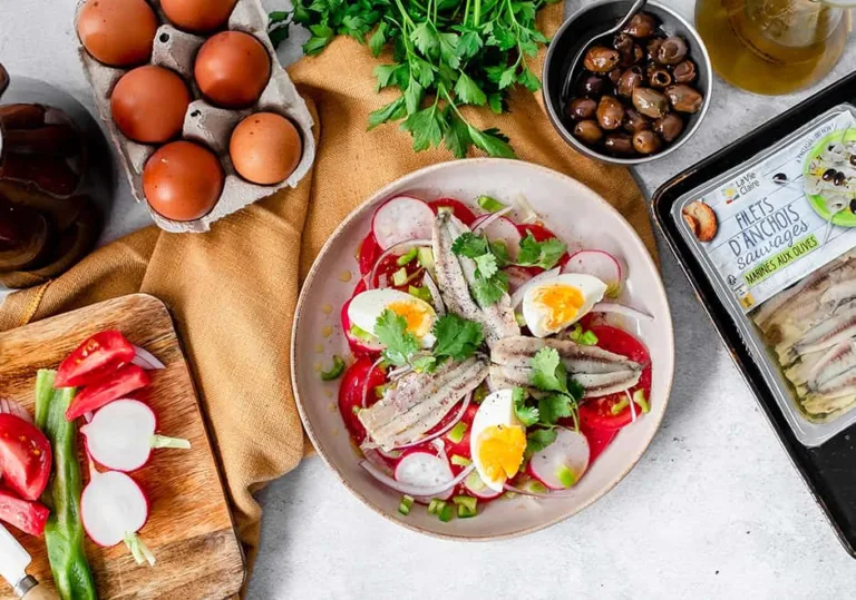 Salade niçoise aux anchois réinventée