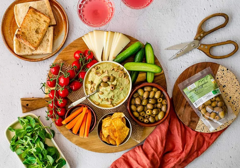Tartinade d’olives vertes