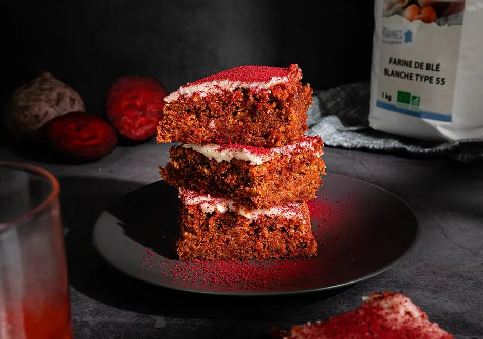 Gâteau à la betterave