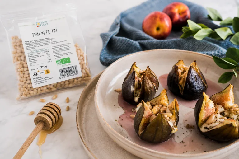 Figues farcies à la burrata