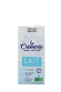 Lait 1/2 écrémé sans lactose bio