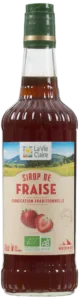 Sirop de fraise bio