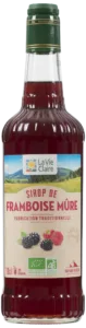 Sirop de framboise et mûre bio