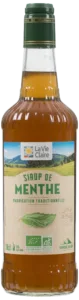 Sirop de menthe bio