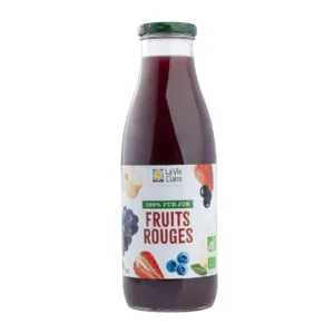Pur jus de fruits rouges bio