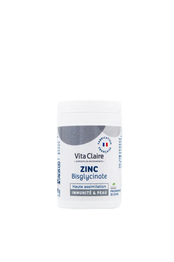 Zinc bisglycinate 30 gélules