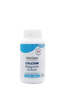 Calcium bisglycinate & citrate 120 comprimés