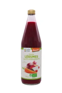 Jus de légumes lacto-fermenté bio