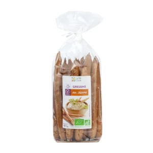 Gressins au sésame sans gluten bio