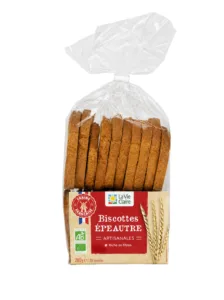 Biscottes 100% épeautre bio