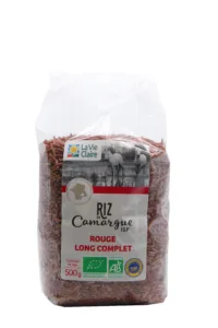 Riz de Camargue IGP rouge long complet bio