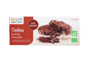 Cookies au quinoa et au chocolat bio