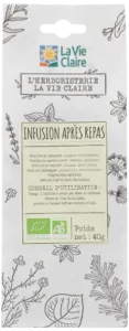 Infusion infusion après repas bio