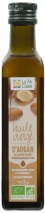 Huile vierge d'argan alimentaire bio