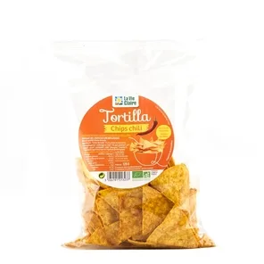 Tortilla chips chili bio