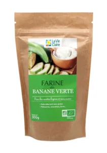 Farine de banane verte bio