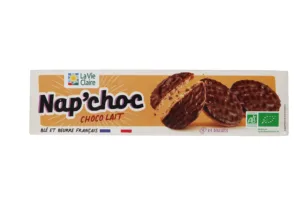 Le nappé chocolat au lait bio