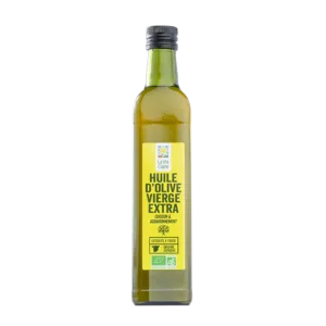 Huile d'olive vierge extra issue de l'agriculture biologique