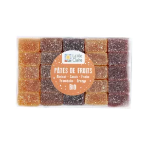 Pâtes de fruits bio