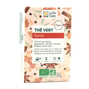 Thé vert aux épices bio