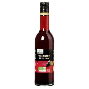 Vinaigre de vin vieux non pasteurisé bio