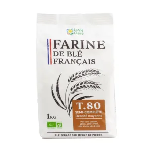 Farine de blé T80 bio