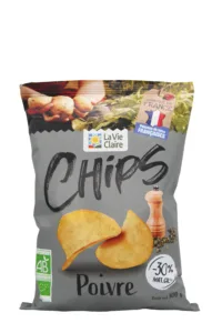 Chips au poivre bio