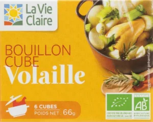 Bouillon cube de volaille bio