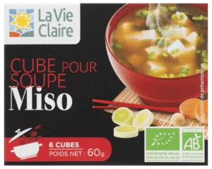 Cube pour soupe Miso bio