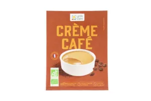 Préparation en poudre pour Crème café bio