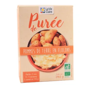 Purée de pommes de terre bio