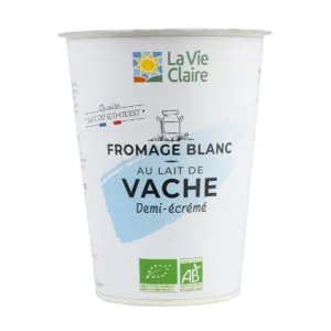 Fromage blanc 1/2 écrémé bio