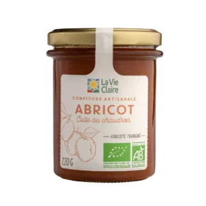 Confiture artisanale d'abricot bio