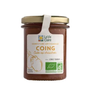 Confiture artisanale de coing bio