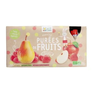 Purée de fruits bio