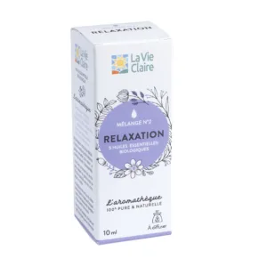 Huile essentielle relaxation bio - Mélange pour diffusion