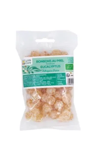 Bonbons au miel, parfum eucalyptus bio