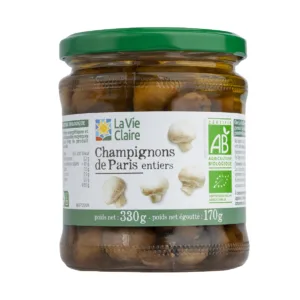 Champignons de Paris entiers bio