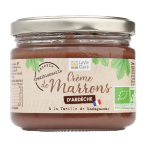 Crème de Marrons d'Ardèche à la vanille de Madagascar