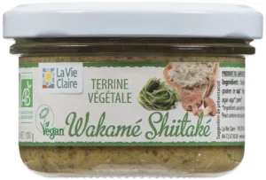 terrine végétale wakamé shiitaké bio