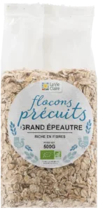 Flocons précuits grand d'épeautre bio
