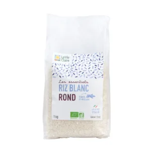 Riz rond blanc bio