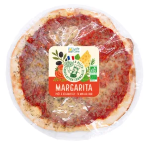 Pizza margarita bio