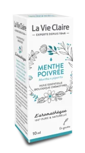 Huile essentielle menthe poivrée bio