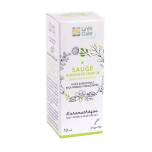 Huile essentielle sauge à feuilles de lavande bio